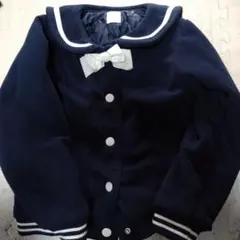 【ほつれ有り】axes femme kids ネイビー ジャケット　アウター