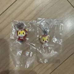 しまじろうめじるしアクセサリー　しまじろう　はなちゃん　2種セット　ガチャ