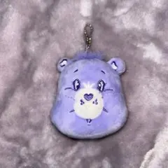 CareBears ぬいぐるみキーホルダー パープル