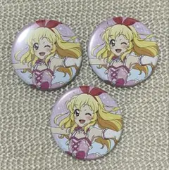 アイカツ 劇場グッズ ソレイユたっぷり缶バッジ 星宮いちご