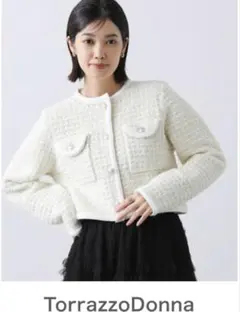 【美品】TORRAZZO DONNA（トラッゾドンナ）room903ファーコート 美品】TORRAZZO DONNA（トラッゾドンナ）room903ファーコート 2025年