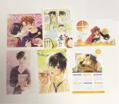 ●佐々木と宮野、平野と鍵浦 購入特典 6点セット