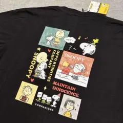 新品・未使用 PEANUTS Tシャツ 半袖 Lサイズ SNOOPY 訳あり