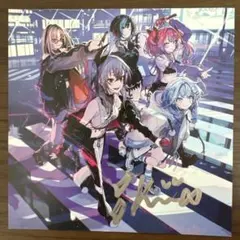 ホロライブ 1stアルバム FLOWGLOW 綺々羅々ヴィヴィ 直筆サイン - メルカリ