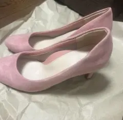 RANDA 走れるパンプス　ピンク　23.5cm