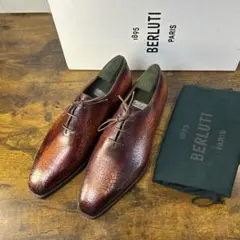 新品限定56万 Berluti アレッサンドロ　クラックレザーシューズ 7.5のサムネイル