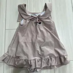 フタフタ　ミニー水着　タグに記名あり