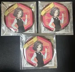 ガールズバンドクライ　智　缶バッジ　丸福珈琲　コラボ　３個セット