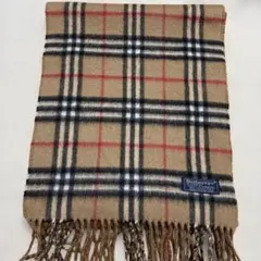 Burberrys バーバリー カシミヤ100% マフラー ベージュ　男女兼用
