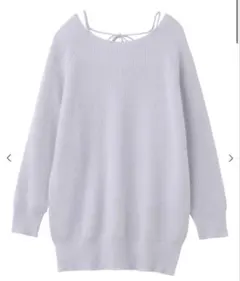 COCO DEAL ラクーン混ニットミニワンピース