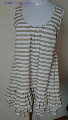 38バーバリーブルーレーベル☆チュニック ワンピース