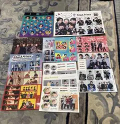 King & Prince キンプリ　CD購入特典　ステッカー・シールセット