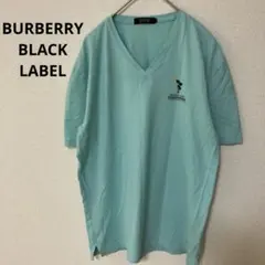 BURBERRY BLACK LABEL Tシャツ　水色　サイズ3