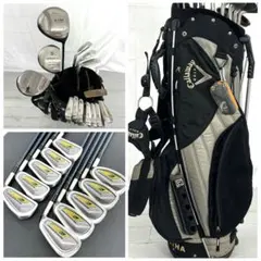 本格派　メンズゴルフクラブ　14本　フルセット お試しセット　ゴルフセット