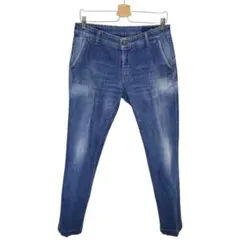 アントレアミ ENTRE AMIS テーパードストレッチデニムスラックス