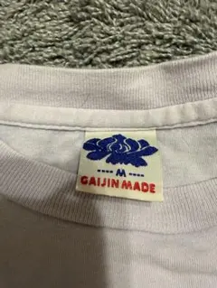 ビンテージGAIJIN MADE 七分袖 Tシャツ Mサイズ ライトパープル