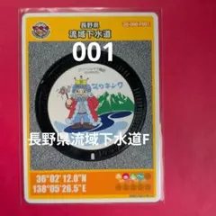 001長野県流域下水道Fマンホールカード