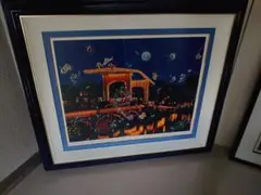 ART - ヒロ・ヤマガタ ウエディングリング 風景画 夜 インテリア 版画 絵画 真作保証 ART - ヒロ・ヤマガタ ウエディングリング 風景画 夜 インテリア