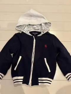 Ferrari ジップアップパーカー 18M ネイビー