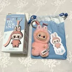 【正規品】ラブブ　ポップマート ピンク　イニシャル　U