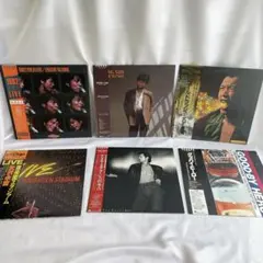 洋楽 レコード 6枚セット まとめ売り 80年代 ポップス ロック 名盤
