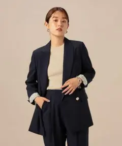 ウォッシャブルストレッチダブルジャケットのサムネイル
