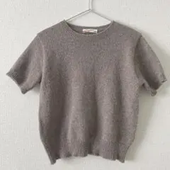 BBALJUNOCHO 半袖ニット ブラウン