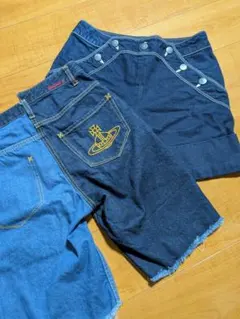 激レア✨️ヴィヴィアンウエストウッドレッドレーベル デニム パンツまとめ売りのサムネイル