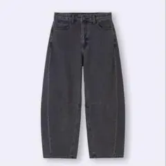 GU バレルレッグジーンズ　丈短めのサムネイル