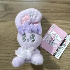 エスターバニー スノーリボンマスコット　パープル