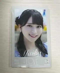 イコラブ 佐々木舞香 ナツマトペ MV衣装 直筆 チュウ - メルカリ