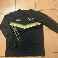 Mizuno NXT 長袖シャツ 黒/金