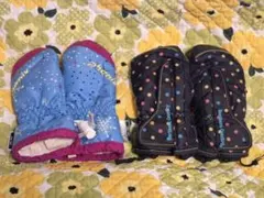 2点set 100㎝ グローブ 水玉 phenix ノーザンカントリー used