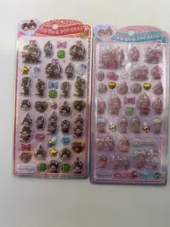 モンチッチ うるちゅるポップシール　2枚セット　POP SEAL　【国内正規品】