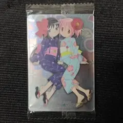(2174440-04)まどかマギカ ウエハースカード 鹿目まどか&暁美ほむら