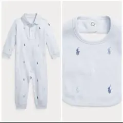 最終価格　ポロラルフローレン　ポロ　ラルフローレン　ロンパース　スタイ　24