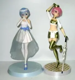 ブシロード Re:ゼロから始める異世界生活ラム＆レムフィギュアその他おまけのサムネイル