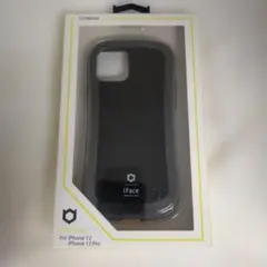 （E2）iFace iPhone 12/12 Pro用ケース ブラック