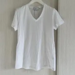 AZUL by MOUSSY ホワイト Vネック Tシャツ M