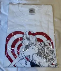 正規品 伊藤潤二×サンリオ コラボ ラメTシャツギャル富江×ハローキティ
