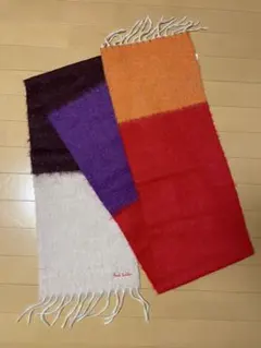 【未使用】Paul Smith ロングマフラー マルチカラー