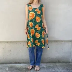 未使用新品ブラジル発 Gisele Barbaraノースリーブ ワンピース38 