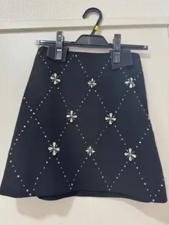 Ribbon brooch frill mini skirt【ホワイト】 - メルカリ