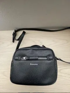 CONVERSE ブラック ショルダーバッグ