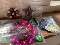 ハンドメイド　コサージュセット 多色