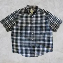 Eddie Bauer shirt半袖 チェックシャツ エディーバウアー ワークのサムネイル