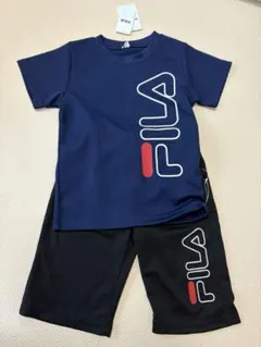 新品　FILAキッズ上下セット120スポーツ　スポーツウェア　半袖　男の子
