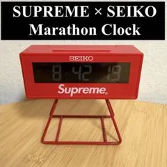 SUPREME×SEIKO Marathon Clock シュプリーム セイコー - メルカリ