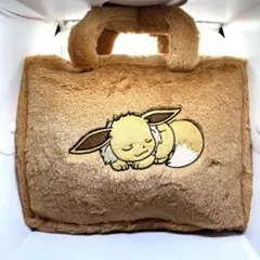 ポケットモンスター プラチナ厶ザッカ　もこもこトランク イーブイ バッグ