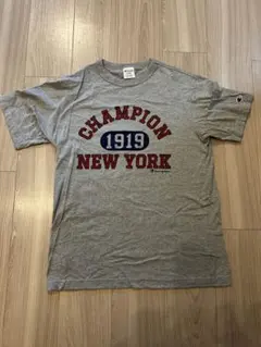 Champion 1919 NEW YORK Tシャツ グレー L